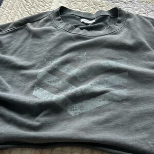 Gray cropped grayson threads sweater